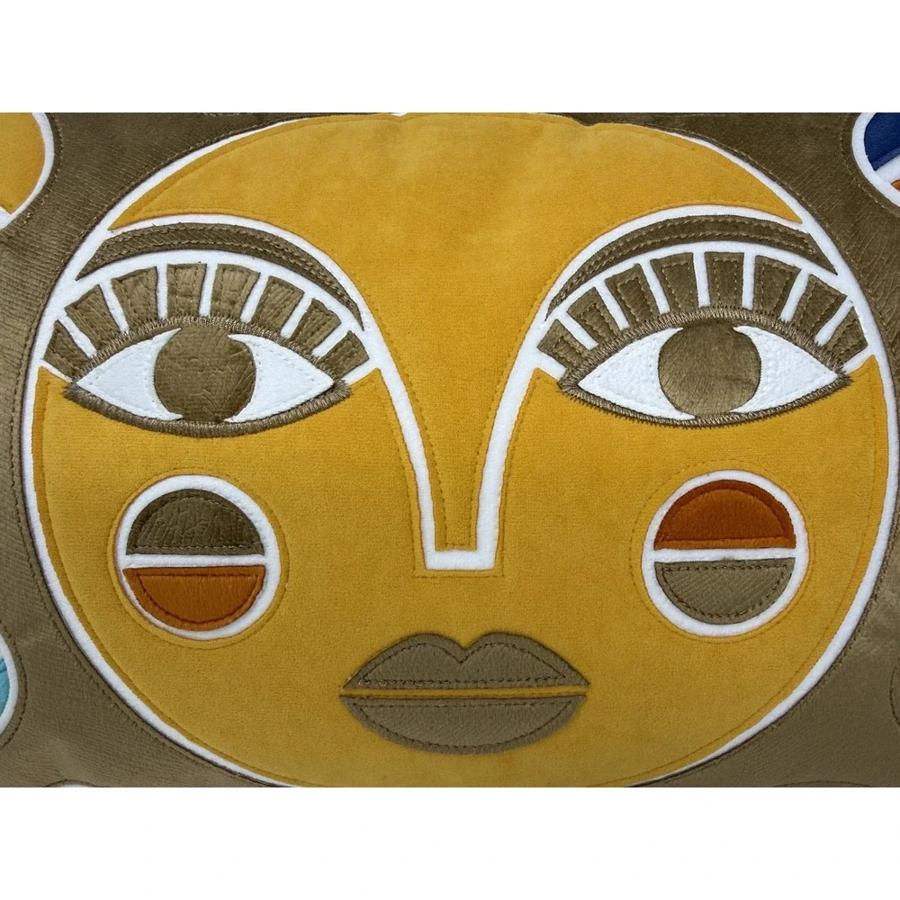 Jonathan Adler Michael X Sun Rectangle Pillow NWT